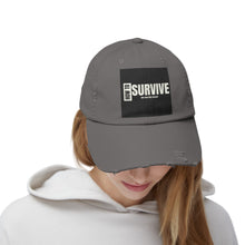 Load image into Gallery viewer, How To Survive Unisex Distressed Cap
