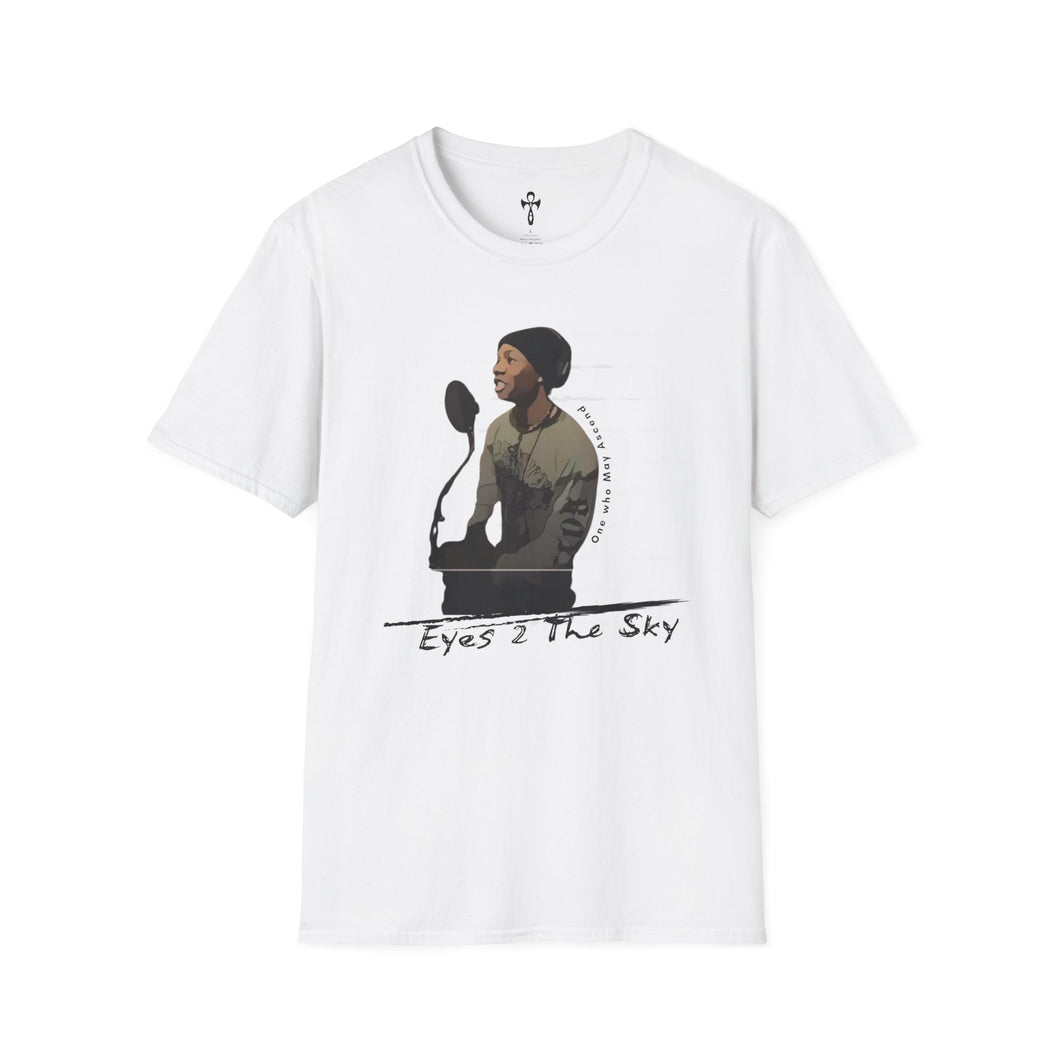 Eyes to the Sky 2.0 Unisex T-Shirt | Inspirational Tee, Music Lover Gift, Casual Wear, Unique Graphic Shirt, Trendy Fashion