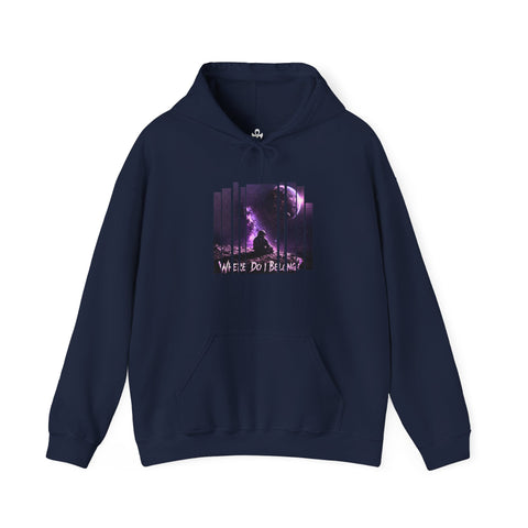 Where Do I Belong? Graphic Hoodie by OMA