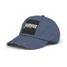 Load image into Gallery viewer, How To Survive Unisex Distressed Cap
