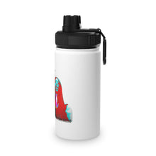 Load image into Gallery viewer, Violent By Design Stainless Steel Water Bottle, Sports Lid
