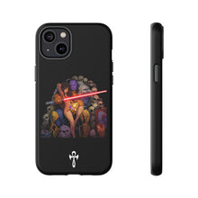 Load image into Gallery viewer, Exclusive TSEGGS by OMA Tough Phone Case — Dark Sith Helmet &amp; Skulls Design
