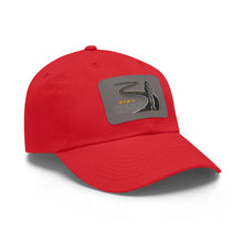 Load image into Gallery viewer, &#39;Stay The Course&#39; Dad Hat with Leather Patch (Rectangle)
