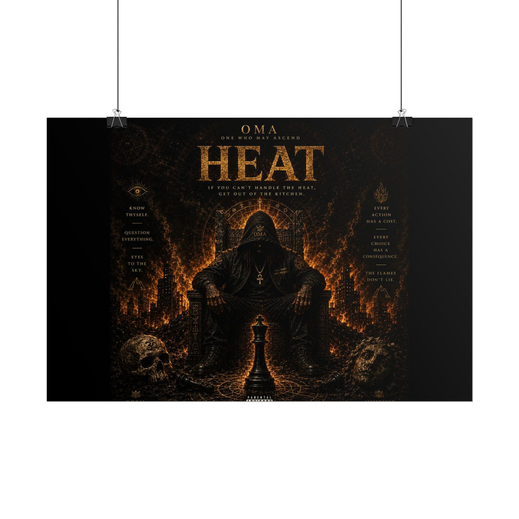 Heat  Poster — by OMA (Rolled Poster)
