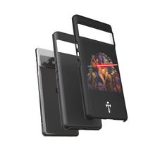 Load image into Gallery viewer, Exclusive TSEGGS by OMA Tough Phone Case — Dark Sith Helmet &amp; Skulls Design
