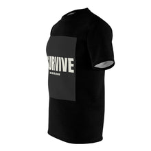 Load image into Gallery viewer, How To Survive Unisex Cut &amp; Sew Tee (AOP)
