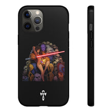 Load image into Gallery viewer, Exclusive TSEGGS by OMA Tough Phone Case — Dark Sith Helmet &amp; Skulls Design
