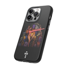 Load image into Gallery viewer, Exclusive TSEGGS by OMA Tough Phone Case — Dark Sith Helmet &amp; Skulls Design
