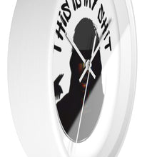 Load image into Gallery viewer, This is My Shit Wall Clock
