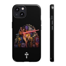 Load image into Gallery viewer, Exclusive TSEGGS by OMA Tough Phone Case — Dark Sith Helmet &amp; Skulls Design
