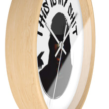 Load image into Gallery viewer, This is My Shit Wall Clock
