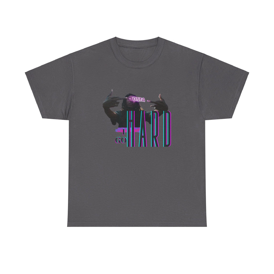 'I Go Hard' Unisex Heavy Cotton Tee
