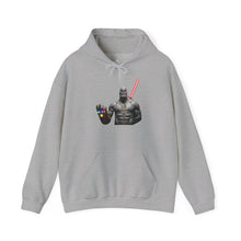 Load image into Gallery viewer, Me and My Girlfriend Exclusive Muscle Hoodie — Sci‑Fi Lightsaber Graphic Sweatshirt
