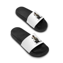 Load image into Gallery viewer, Eyes 2 the Sky 2.0 Chic Men&#39;s Slide Sandals with Unique Design, Casual Footwear, Beach Essentials, Fashionable Slippers, Gift for Him
