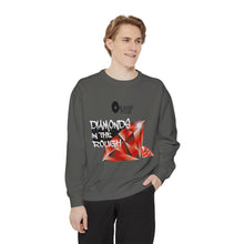 Load image into Gallery viewer, Diamonds In The Rough Unisex Garment-Dyed Sweatshirt
