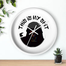 Load image into Gallery viewer, This is My Shit Wall Clock
