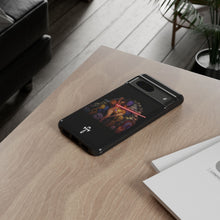 Load image into Gallery viewer, Exclusive TSEGGS by OMA Tough Phone Case — Dark Sith Helmet &amp; Skulls Design

