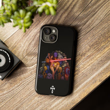 Load image into Gallery viewer, Exclusive TSEGGS by OMA Tough Phone Case — Dark Sith Helmet &amp; Skulls Design
