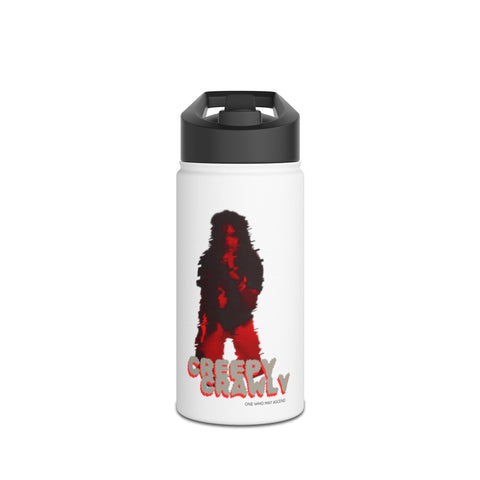 Creepy Crawly Stainless Steel Water Bottle, Standard Lid
