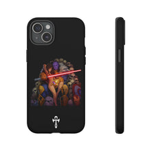 Load image into Gallery viewer, Exclusive TSEGGS by OMA Tough Phone Case — Dark Sith Helmet &amp; Skulls Design
