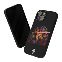 Load image into Gallery viewer, Exclusive TSEGGS by OMA Tough Phone Case — Dark Sith Helmet &amp; Skulls Design
