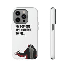 Load image into Gallery viewer, Talking To My Demons Tough Mobile Phone Cases
