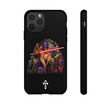 Load image into Gallery viewer, Exclusive TSEGGS by OMA Tough Phone Case — Dark Sith Helmet &amp; Skulls Design
