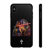 Load image into Gallery viewer, Exclusive TSEGGS by OMA Tough Phone Case — Dark Sith Helmet &amp; Skulls Design
