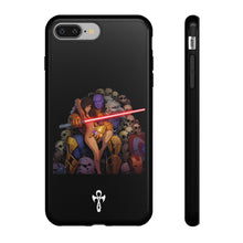 Load image into Gallery viewer, Exclusive TSEGGS by OMA Tough Phone Case — Dark Sith Helmet &amp; Skulls Design
