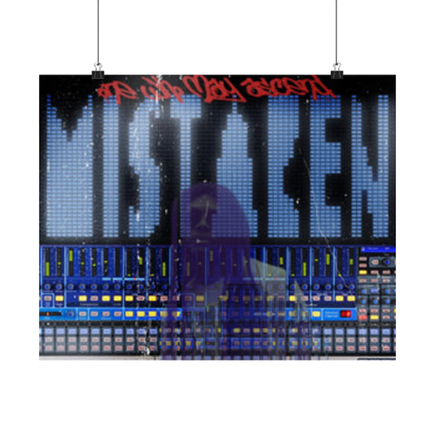 Mistaken Matte Horizontal Posters
