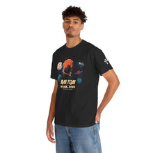 Load image into Gallery viewer, Mad Titan of the Dark Side Unisex Heavy Cotton Tee | Space Art T-Shirt, Gift for Sci-Fi Lovers, Casual Wear, Galaxy Theme Shirt
