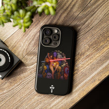 Load image into Gallery viewer, Exclusive TSEGGS by OMA Tough Phone Case — Dark Sith Helmet &amp; Skulls Design
