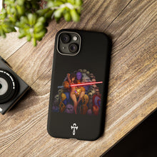 Load image into Gallery viewer, Exclusive TSEGGS by OMA Tough Phone Case — Dark Sith Helmet &amp; Skulls Design
