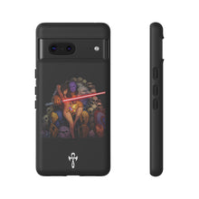 Load image into Gallery viewer, Exclusive TSEGGS by OMA Tough Phone Case — Dark Sith Helmet &amp; Skulls Design
