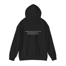 Load image into Gallery viewer, Minimalist 'MOLNRED' Graphic Hoodie by One who May Ascend
