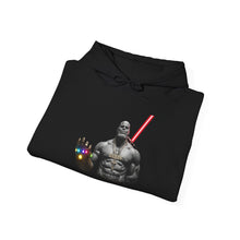 Load image into Gallery viewer, Me and My Girlfriend Exclusive Muscle Hoodie — Sci‑Fi Lightsaber Graphic Sweatshirt
