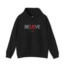 Load image into Gallery viewer, 'BELIEVE' Red Drip Graphic Pullover by oMA
