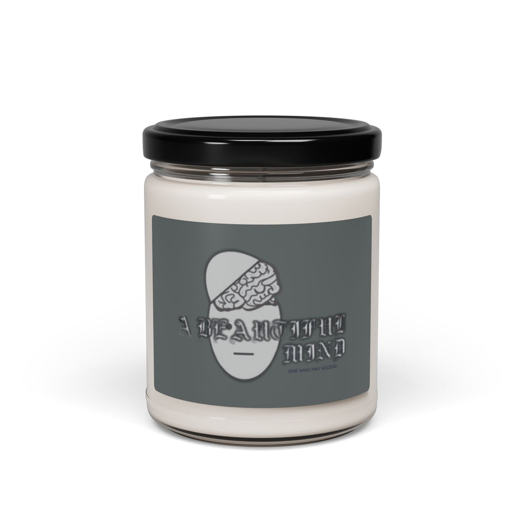 A Beautiful Mind Scented Soy Candle, 9oz