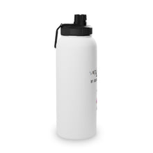 Load image into Gallery viewer, Violent By Design Stainless Steel Water Bottle, Sports Lid
