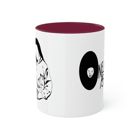 One who May Ascend Colorful Mugs, 11oz