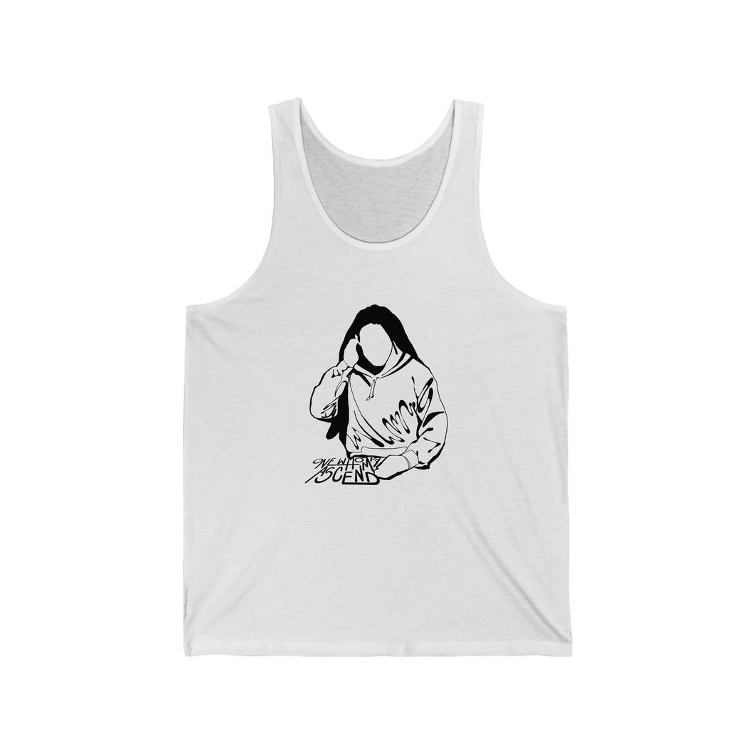 One who May Ascend Unisex Jersey Tank 4